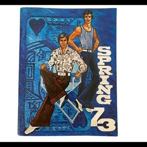 Vintage 1973 Mens Clothing Wholesale Catalog By Washington Manufacturing Co